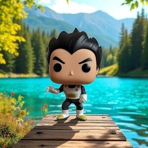 Funko Pop Vegeta #157 GameStop Exclusive Dragon Ball Z Collectible Figure No Box